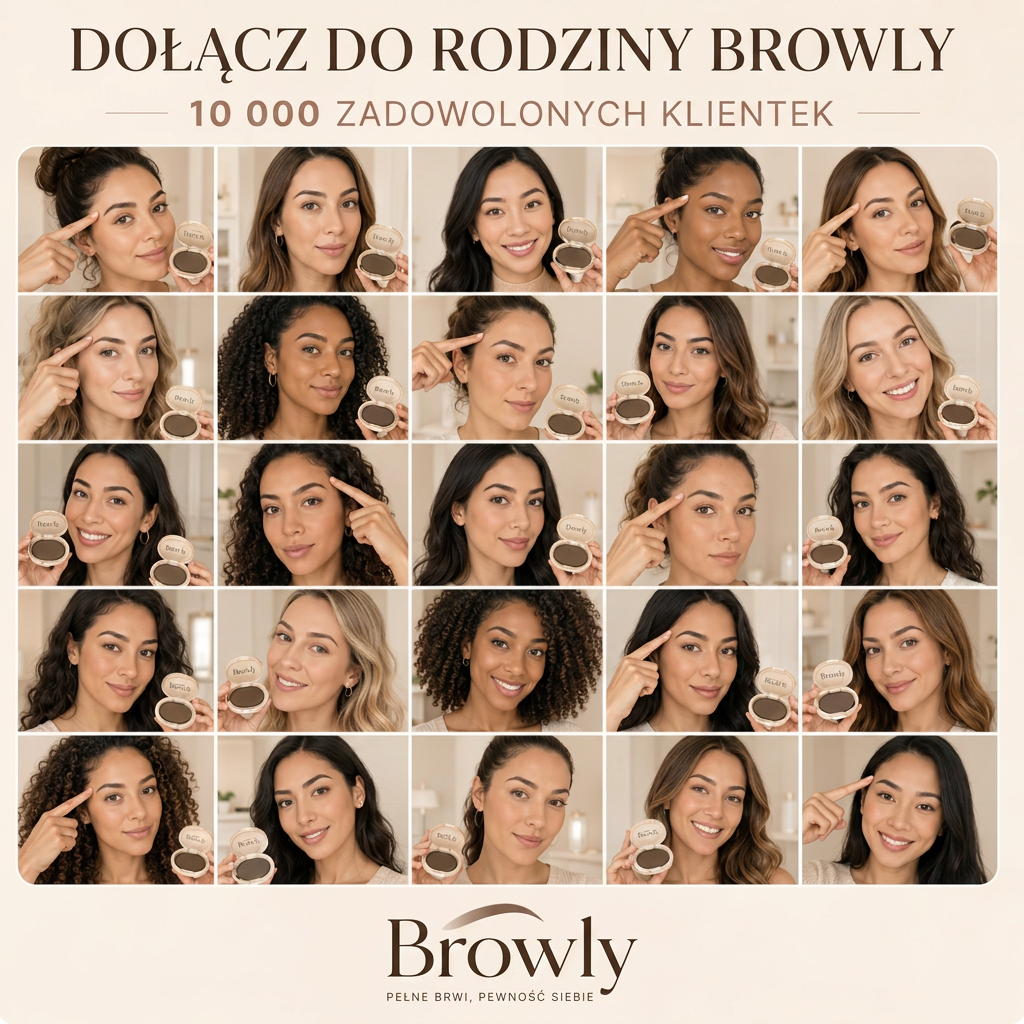 Dołącz do rodziny Browly — 10 000 zadowolonych klientek